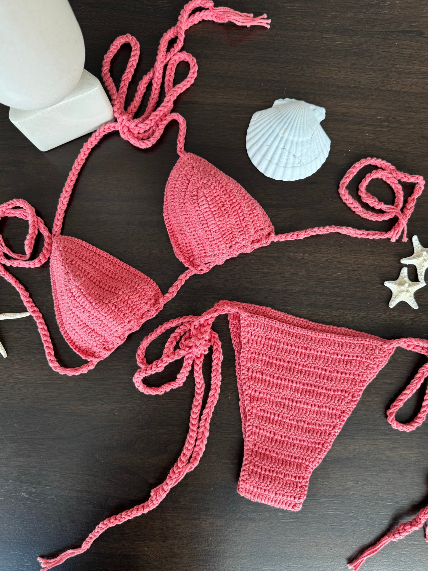 Bikini Isis - Coral Pink | ByC