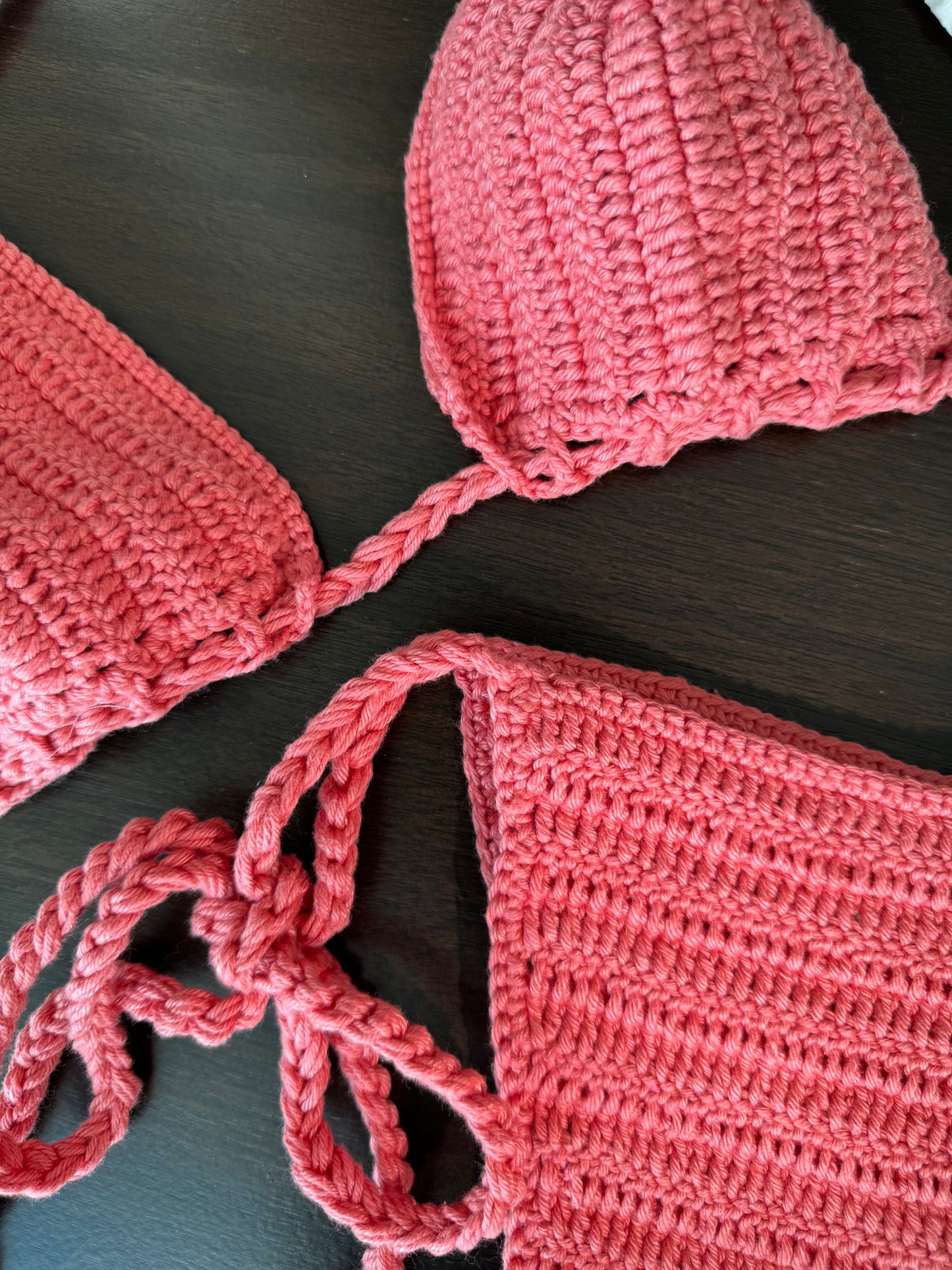 Bikini Isis - Coral Pink | ByC