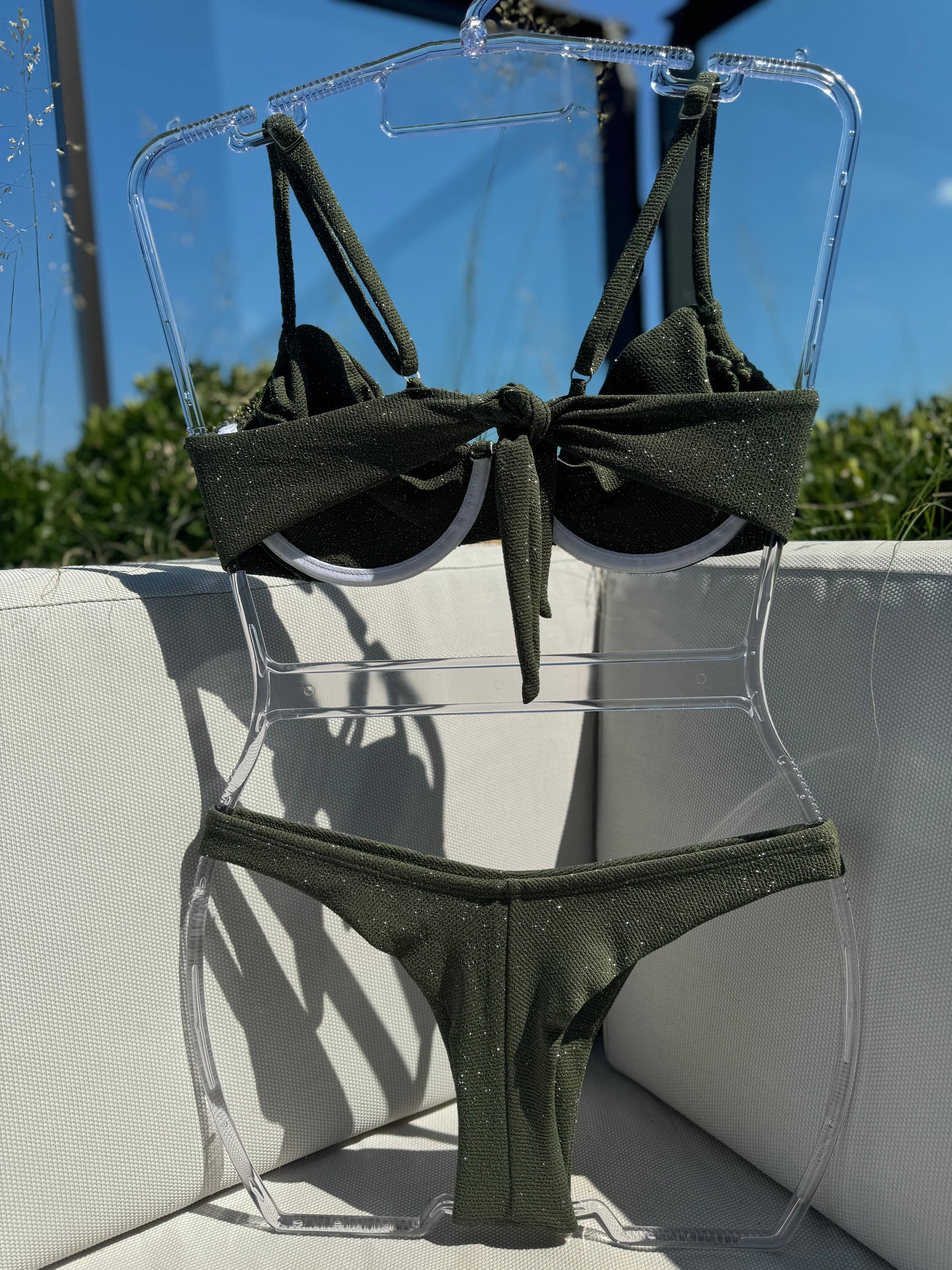 Bikini Lola Sparkling - Olive Green | ByC