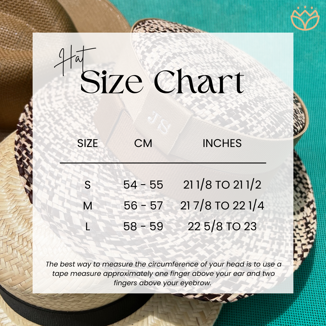 Straw Hat - PARIS - Streaky Brown | Malu Pires