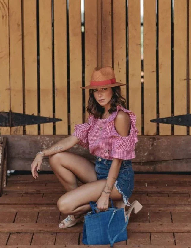 Straw Hat - PANAMÁ - Caramel | Malu Pires