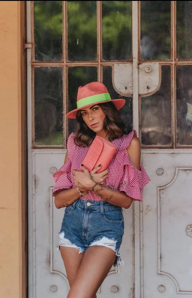 Straw Hat - PANAMÁ - Guava | Malu Pires