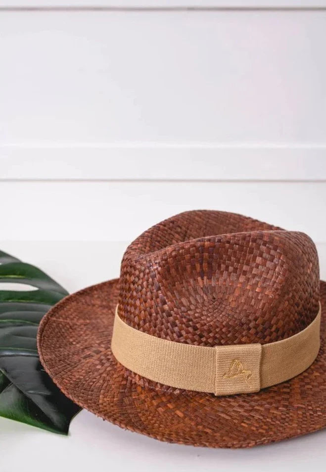 Straw Hat - PANAMÁ - Brown | Malu Pires