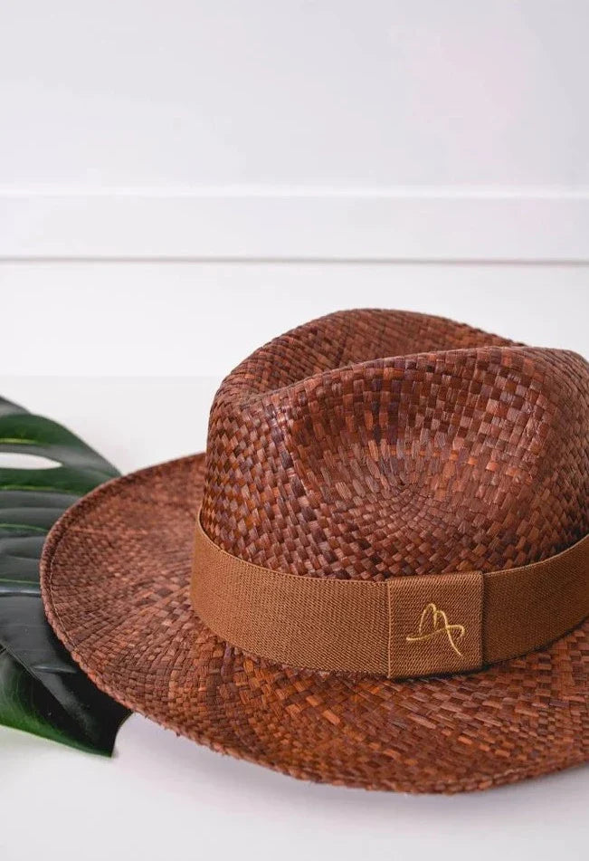 Straw Hat - PANAMÁ - Brown | Malu Pires