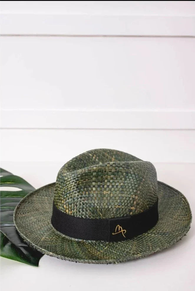 Straw Hat - PANAMÁ - Olive | Malu Pires