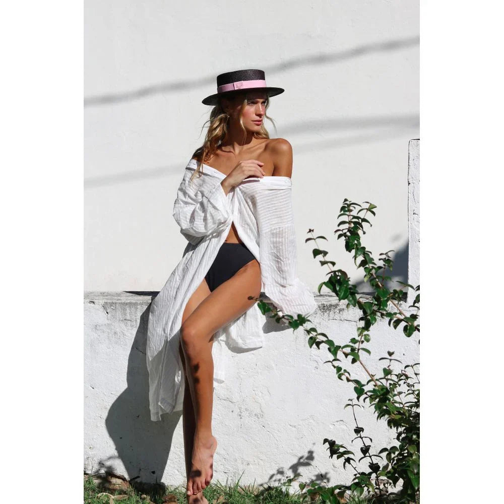 Straw Hat - PARIS - Chumbo | Malu Pires