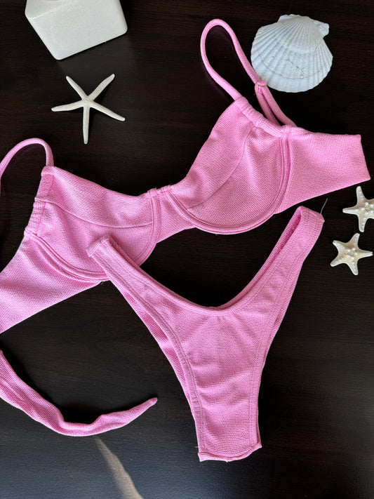 Bikini Lola Sparkling - Baby Pink  | ByC