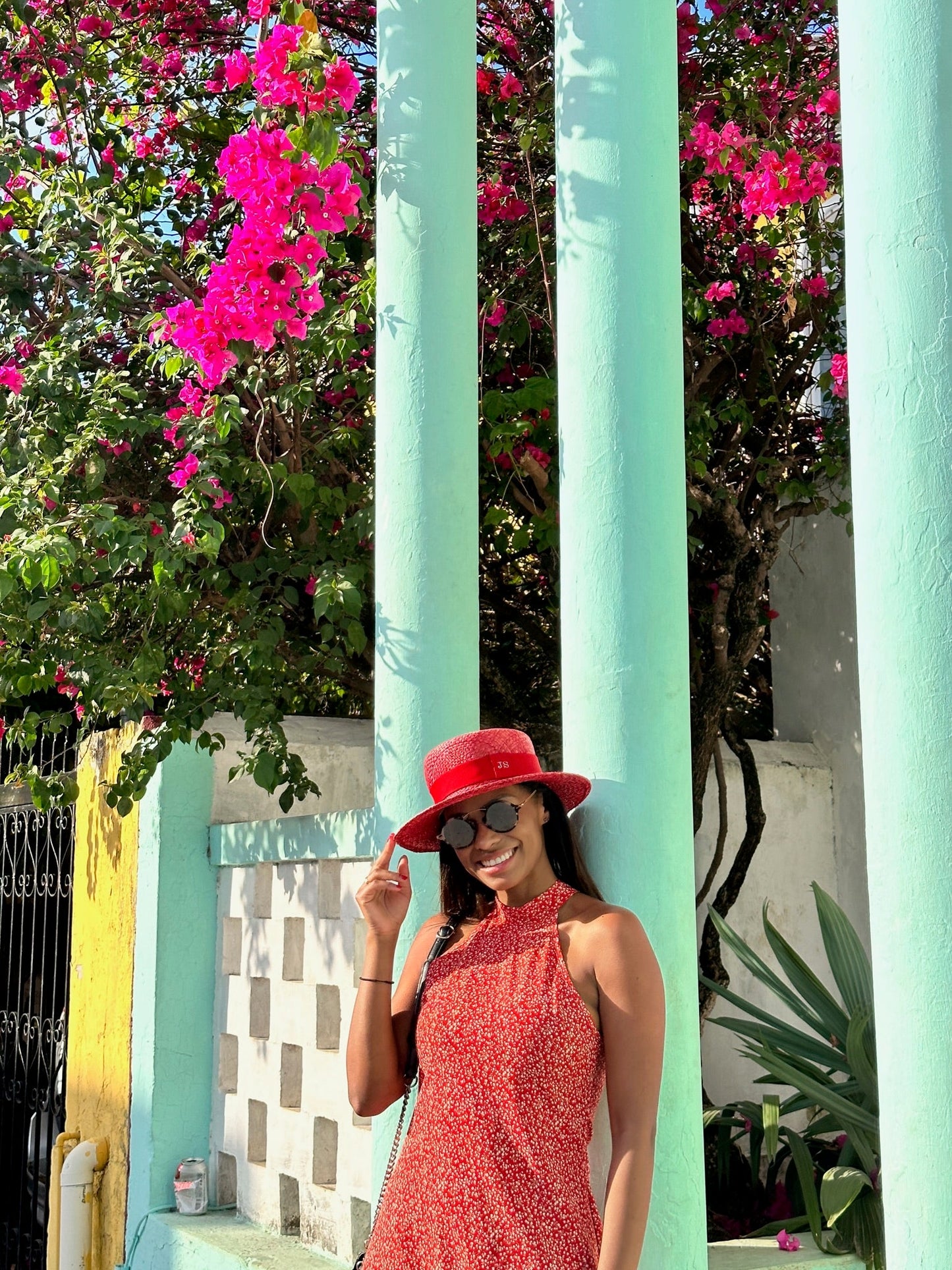 Straw Hat - PARIS - Red | Malu Pires