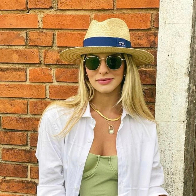 Straw Hat - PANAMÁ - Rustic | Malu Pires