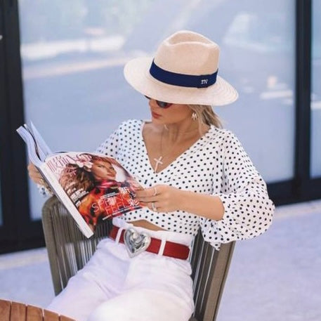 Straw Hat - PANAMÁ - Rustic | Malu Pires