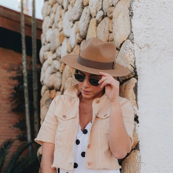 Panamá Safari Hat - Brown | Malu Pires