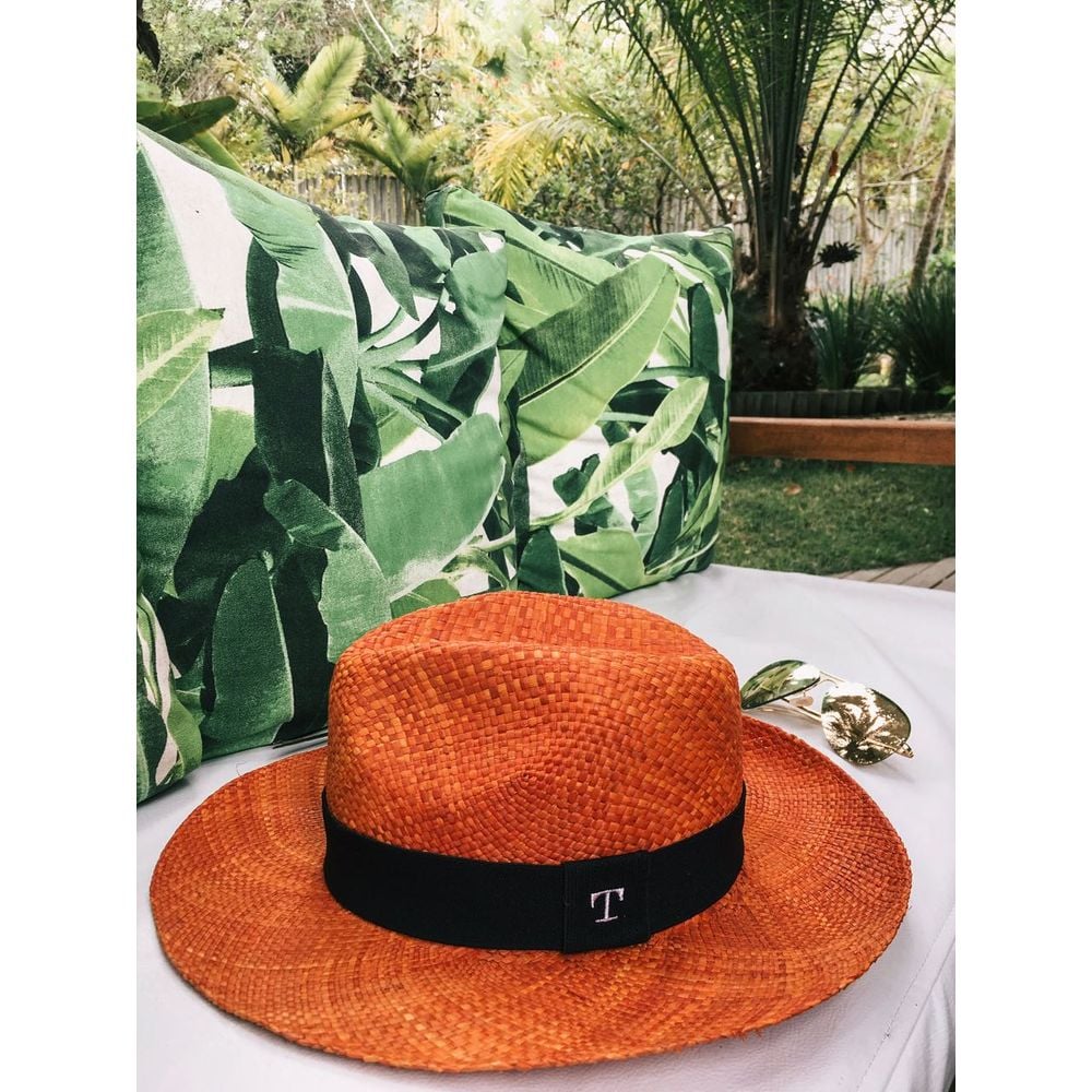 Straw Hat - PANAMÁ - Terracota | Malu Pires